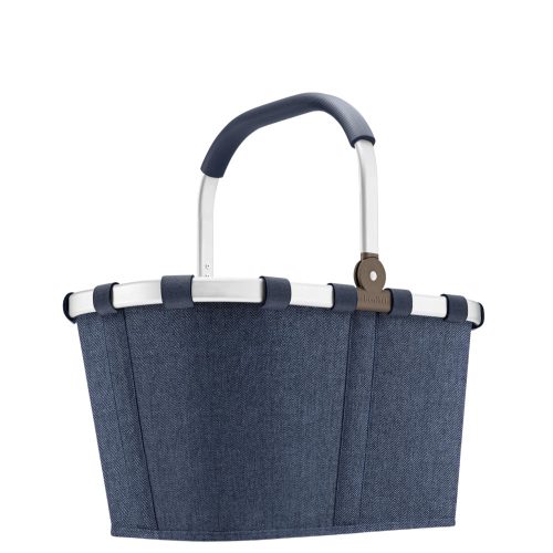 Reisenthel BK4113 Carrybag herringbone dark blue női bevásárló kosár