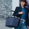 Reisenthel BK4113 Carrybag herringbone dark blue női bevásárló kosár