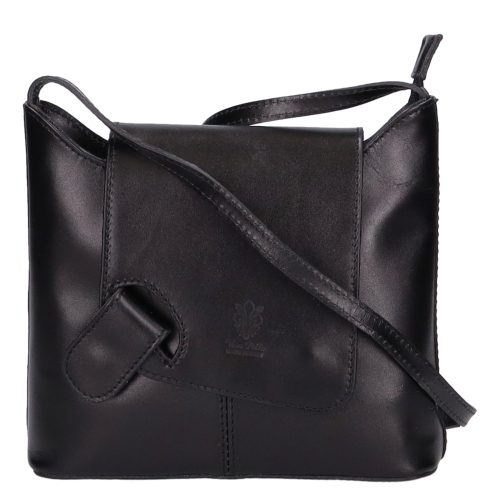 Olasz bőr 12355 fekete táska