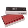 La Scala DGN31 piros női pénztárca