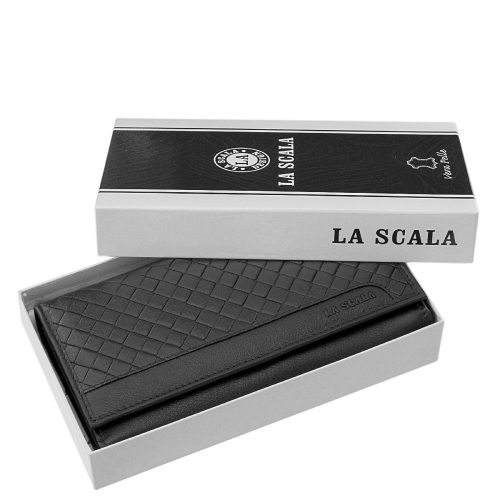 La Scala DGN31 fekete női pénztárca