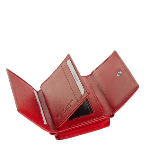 La Scala DGN36 piros női pénztárca