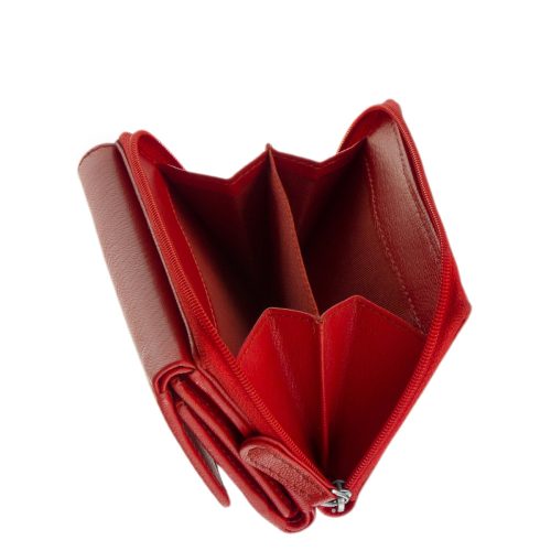 La Scala DGN36 piros női pénztárca