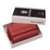 La Scala DGN36 piros női pénztárca