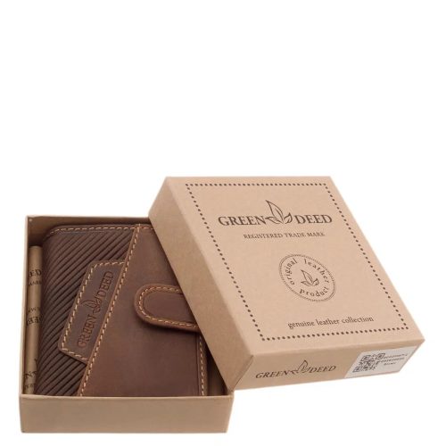 Green Deed GDG2038/T-2 barna férfi kártyatartó és pénztárca