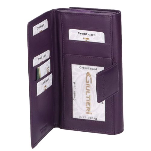 La Scala SCL108 lila női pénztárca