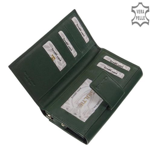 Giultieri SCV108 zöld női pénztárca