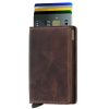 Secrid Slimwallet vintage chocolate kártyatartó