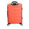 Benzi BZ5690 L narancs 4 kerekű nagy méretű bőrönd