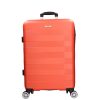 Benzi BZ5690 M narancs 4 kerekű közepes méretű bőrönd