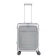 Travelite Next S+ ezüst laptoptartós kabin méretű prémium alumínium bőrönd 