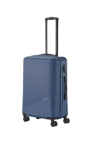 Travelite Bali M kék közepes méretű bőrönd 