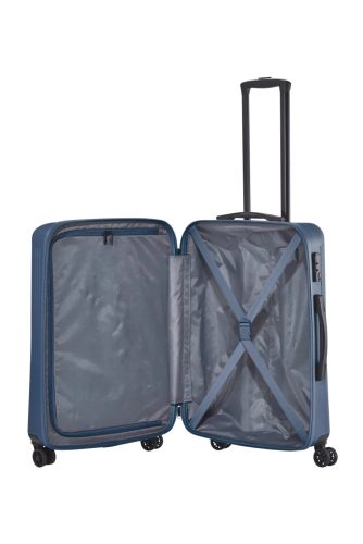 Travelite Bali M kék közepes méretű bőrönd 