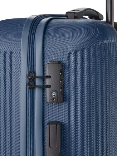 Travelite Bali M kék közepes méretű bőrönd 