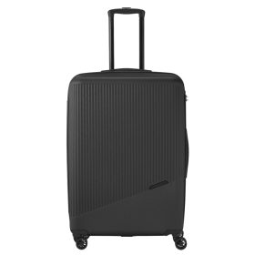 Travelite Bali L fekete nagy méretű bőrönd 