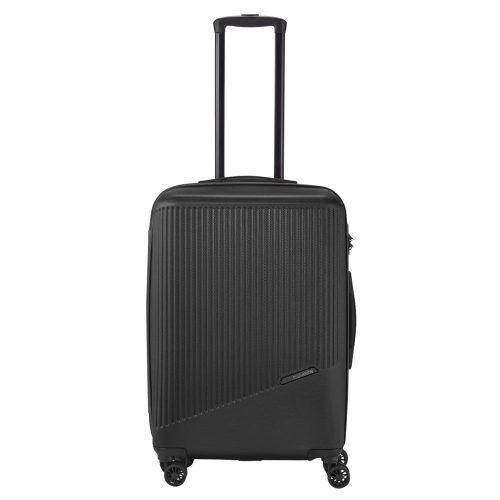 Travelite Bali M fekete közepes méretű bőrönd 