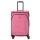 Travelite Adria M rosa bővíthető közepes méretű bőrönd