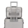 Travelite Next silver kézipoggyász méretű prémium alumínium kozmetikai táska 