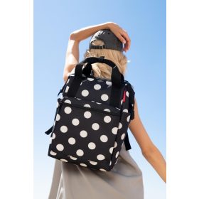 Reisenthel JR7073 Allrounder R dots white női hátizsák
