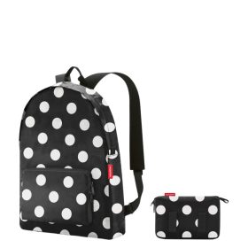   Reisenthel AP7073 Mini Maxi Rucksack dots white női hátizsák