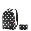 Reisenthel AP7073 Mini Maxi Rucksack dots white női hátizsák