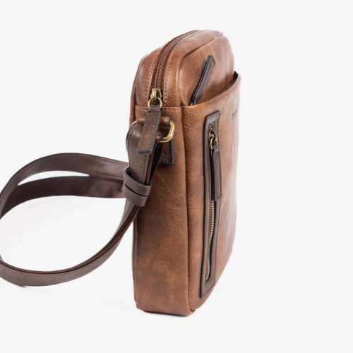 Matties Bags 40185 12 cognac rostbőr férfi táska