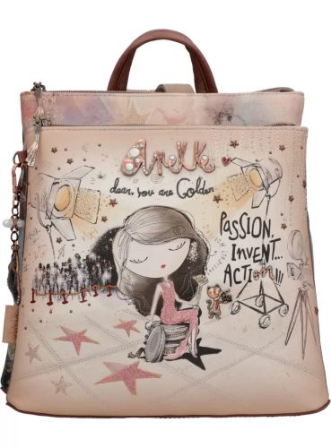 Anekke Hollywood 38705-233 bézs hátizsák