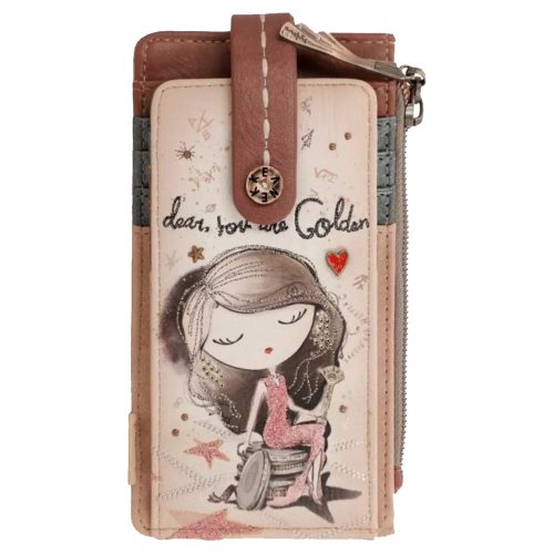 Anekke Hollywood 38709-013 bézs kártyatartó