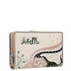Anekke Peace & Love 38849-902 rózsaszín fehér pénztárca