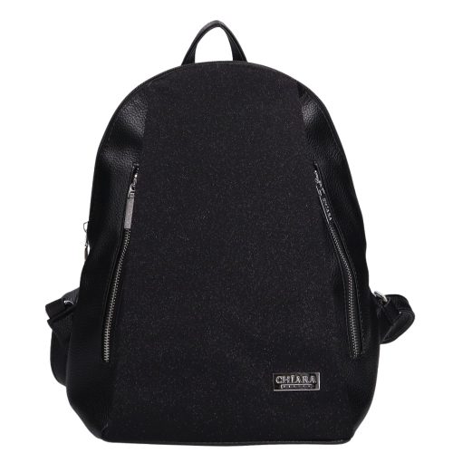 Chiara M 899 fekete hátizsák