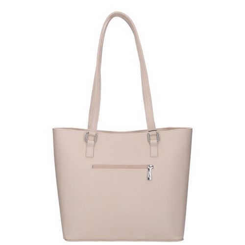 Karen 2418 bézs steppelt rostbőr női táska