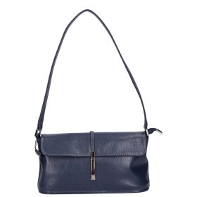 Karen 020 kék rostbőr női kicsi válltáska