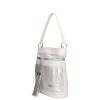 Karen D 599 fehér ezüst táska