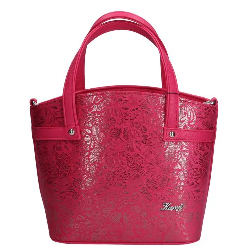 Karen D 611 pink virágos táska