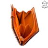 Giultieri S1003B narancssárga bőr női pénztárca