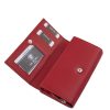 La Scala LDN35 piros női pénztárca