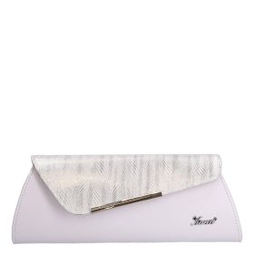 Karen D 455 fehér ezüst alkalmi táska