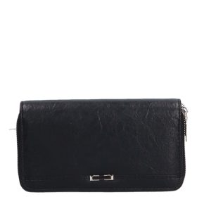 Divatos C-516 fekete női pénztárca