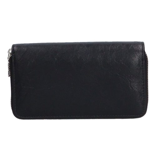 Divatos C-516 fekete női pénztárca