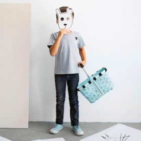   Reisenthel Carrybag XS kids cats and dogs mint gyerek bevásárló kosár IA4062