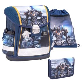 Belmil Parallel Universe robotos elsős iskolatáska szett