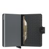 Secrid Miniwallet cubic black titanium kártyatartó