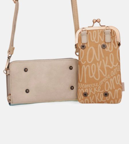 Anekke Hollywood 38763-909 bézs szemüvegtok és pénztárca