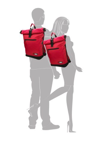 Enrico Benetti Amsterdam piros rollup hátizsák 54684 017