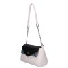 Chiara K 7018 fehér fekete táska