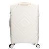 Benzi 5752 L fehér nagy méretű bőrönd