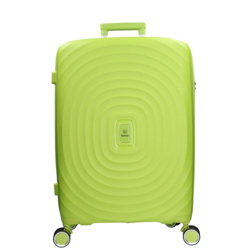 Benzi 5751 M zöld közepes méretű bőrönd 
