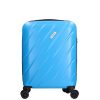 Benzi 5787 S kék kabin méretű bőrönd