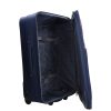 Benzi 5195 M kék bővíthető közepes méretű bőrönd
