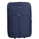 Benzi 5195 L kék bővíthető nagy méretű bőrönd